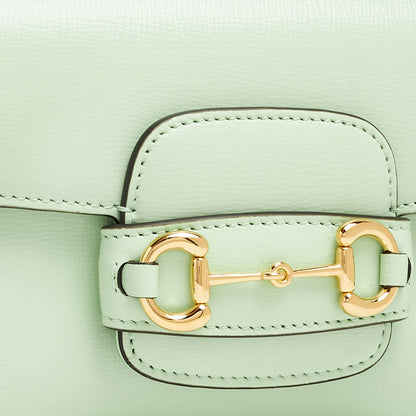 (WMNS) Gucci Horsebit 1955 Small Shoulder Bag 'Light Green' 735178-1DB0G-3803