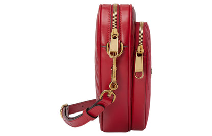 (WMNS) Gucci Interlocking G Mini Heart Shoulder Bag 'Hibiscus Red' 751628-AACCL-6433