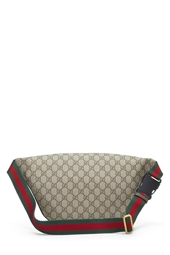 Gucci,  Brown Original GG Supreme Canvas Courrier Waist Pouch, Brown