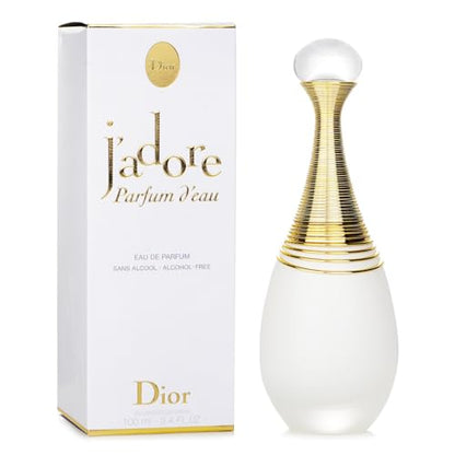 Dior Jadore Eau de Parfum D'Eau for Women, 3.4 Ounce