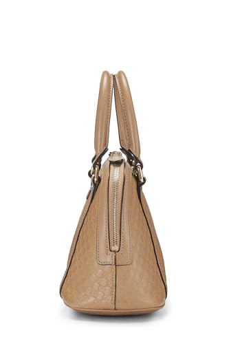 Gucci,  Beige Microguccissima Leather Nice Dome Bag Mini, Beige