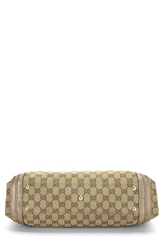 Gucci,  Gold Original GG Canvas Bella Tote, Gold