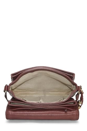 Gucci,  Burgundy Original GG Canvas Marrakech Crossbody, Burgundy