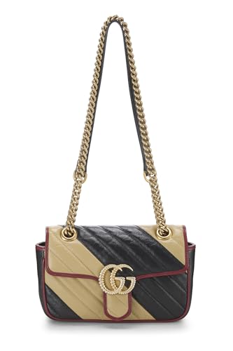 Gucci,  Multicolor Leather GG Marmont Shoulder Bag Mini, Multi