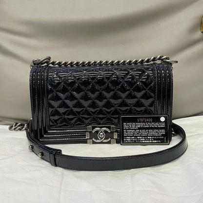 Chanel Leboy Bag, Patent