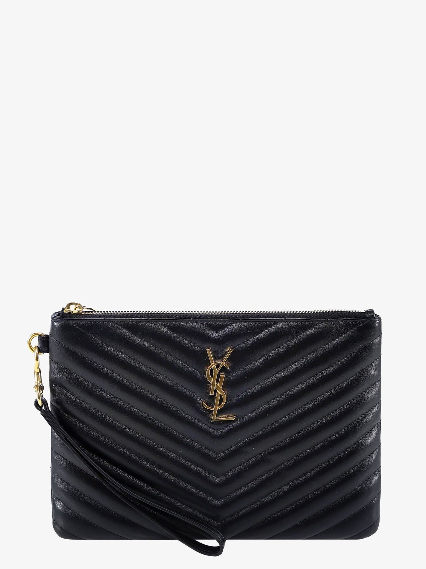 Saint Laurent Woman Saint Laurent Woman Black Clutches