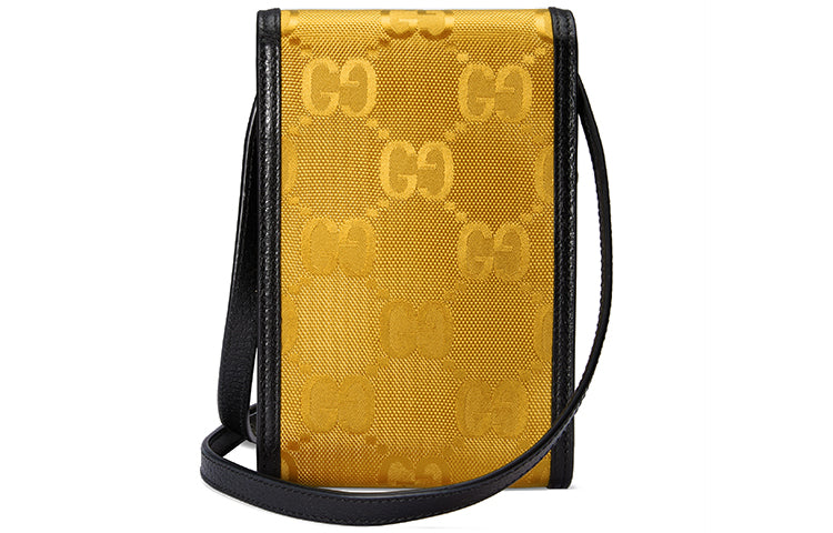 GUCCI luggage Single-Shoulder Bag 'Yellow Black' 625599-H9HAN-7673