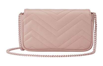 (WMNS) Gucci GG Marmont Super Mini Bag 'Light Pink Leather' 476433-AACX4-5909