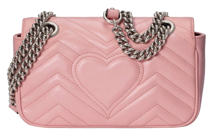 (WMNS) Gucci Marmont Series Clutch mini Pink 446744-DTDIP-5815