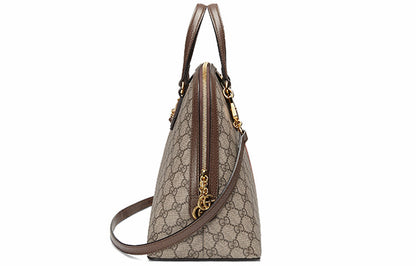 (WMNS) Gucci Ophidia Series GG hand Bag Middle Beige Ebony 524533-K05NB-8745