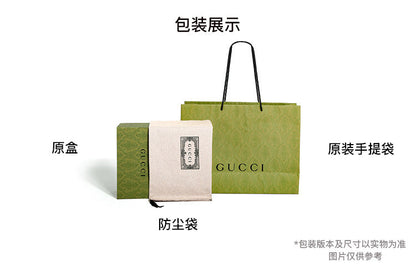 (WMNS) Gucci Canvas Chains Shoulderbag Mini Khaki 481291-K9GXT-8694