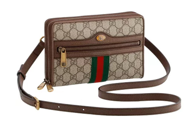 (WMNS) Gucci Ophidia GG Small Shoulder Bag 'Beige' 575722-96IWT-8745