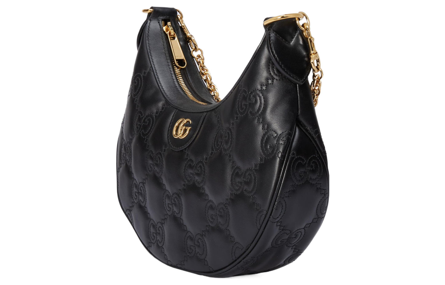 (WMNS) Gucci GG Matelasse Small Shoulder Bag 'Black' 739709-UM8HG-1046