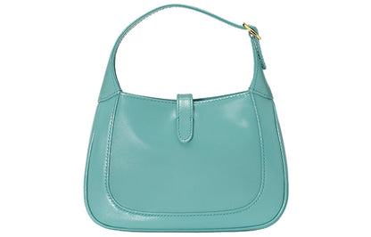 (WMNS) Gucci Jackie 1961 SeriesBag Single-Shoulder Bag MIni-Size Blue 637091-10O0G-4933