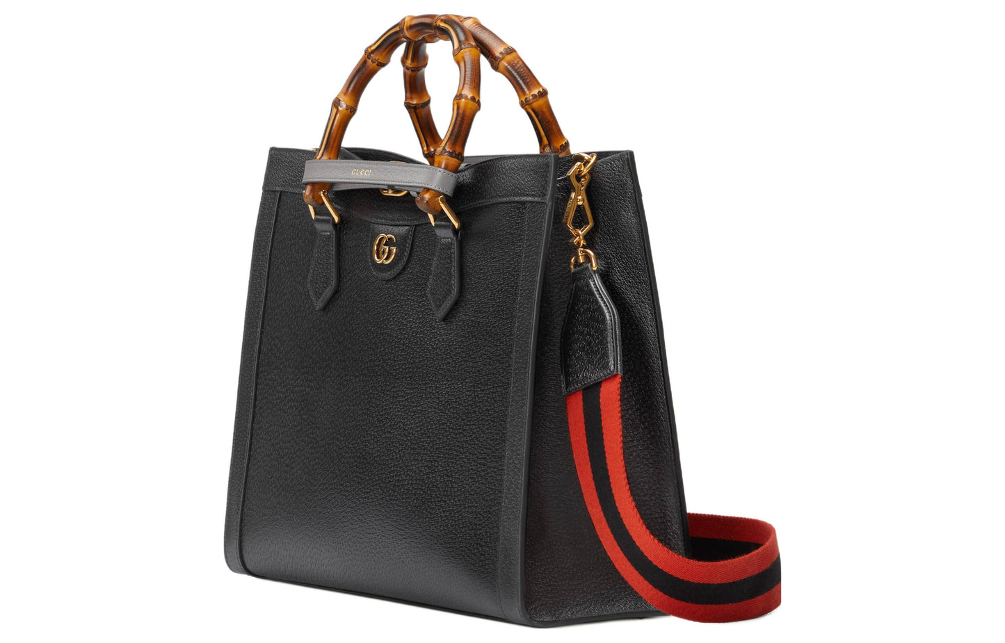 (WMNS) Gucci Diana Medium Tote Bag 'Black' 678842-U3ZDT-1260