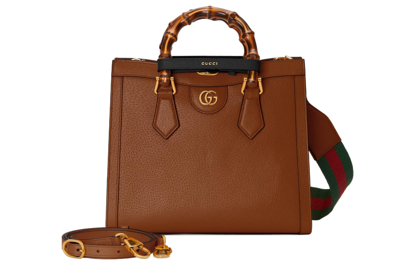 (WMNS) Gucci Diana Small Tote Bag 'Brown' 702721-U3ZDT-2185