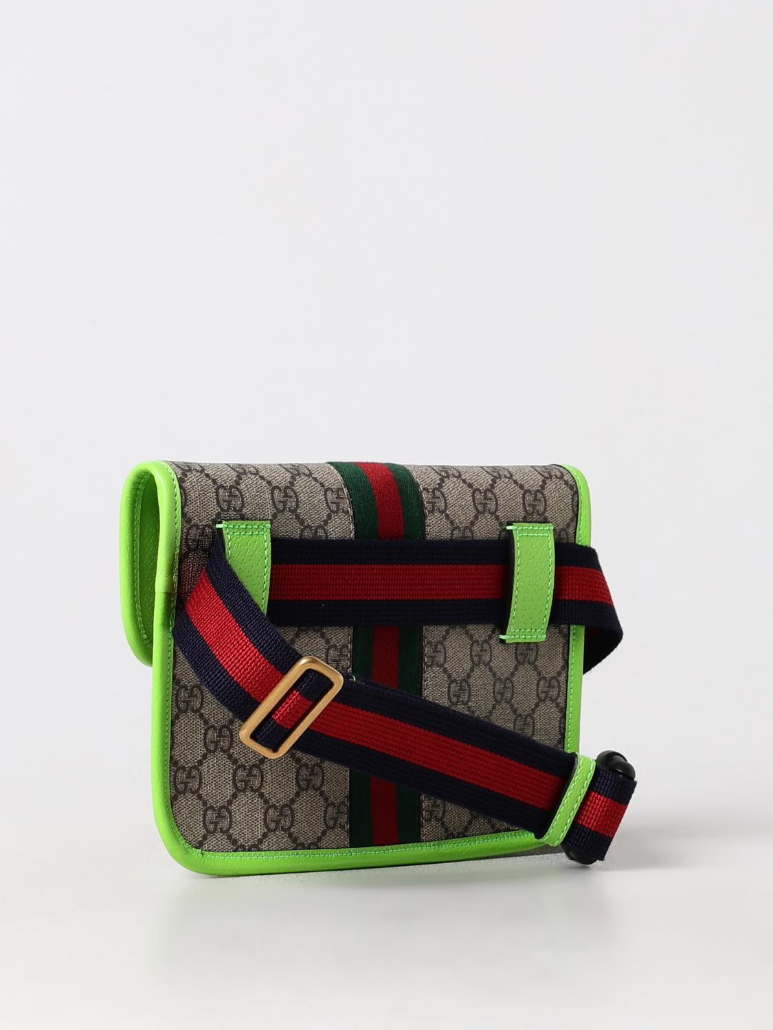 Gucci Shoulder Bag Men Green Men