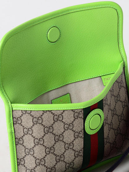 Gucci Shoulder Bag Men Green Men