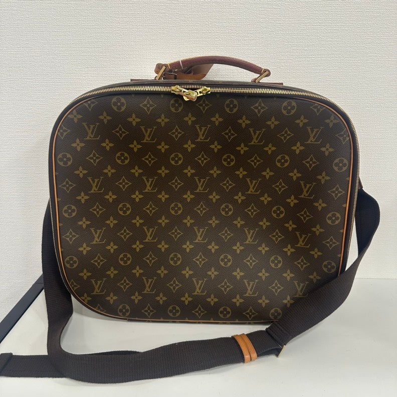 Louis Vuitton Monogram 2Way Brown Travel Bag Medium