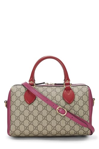 Gucci,  Multicolor GG Supreme Canvas Boston Handbag Small, Multi