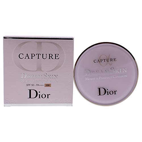 Dior Capture Dreamskin Moist and Perfect Cushion SPF 50-030 Medium Beiger for Women - 2 x 0.5 oz Foundation