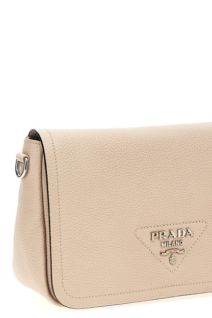 Prada Women Leather Shoulder Bag