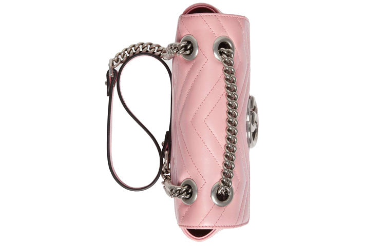 (WMNS) Gucci Marmont Series Clutch mini Pink 446744-DTDIP-5815