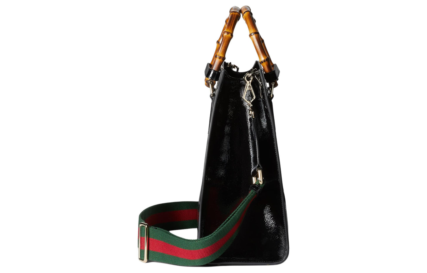 (WMNS) Gucci Diana Medium Tote Bag 'Black Leather' 678842-AADJQ-1060