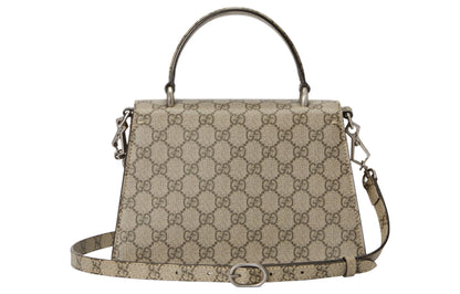 (WMNS) Gucci Small Dionysus Top Handle Bag 'Beige Ebony' 739496-KHNRN-8642