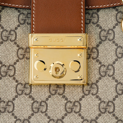 (WMNS) Gucci Padlock GG Bag Small-Size Brown 498156-KHNKG-8534