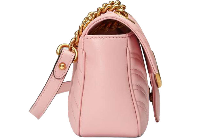 (WMNS) Gucci GG Marmont Mini-Sized Single-Shoulder Bag Pink 446744-DTDIT-5909