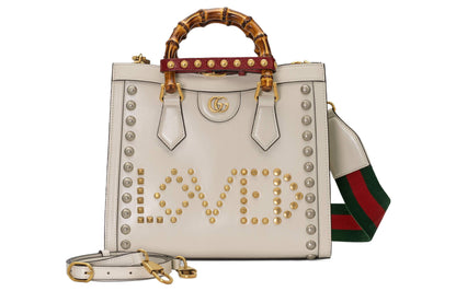 (WMNS) Gucci Lovelight Diana Small Tote Bag 'White' 702721-AAA30-9046