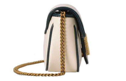 (WMNS) Gucci Marmont Series Shoulder Bag Mini White 574969-0OLFX-9085