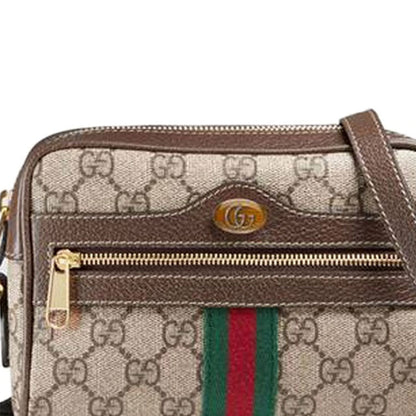 Gucci Ophidia Series Bag MIni-Size Brown 'Cream' 517350-96IWS-8745