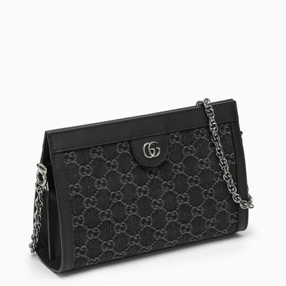 Gucci Ophidia Small Shoulder Bag Black/Grey Women