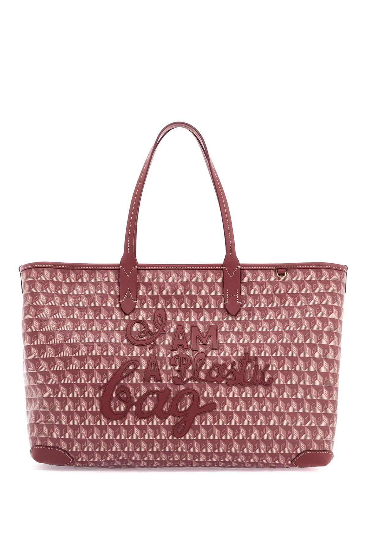 Anya Hindmarch I Am A Plastic Bag Zipped Motif Tote Bag Women