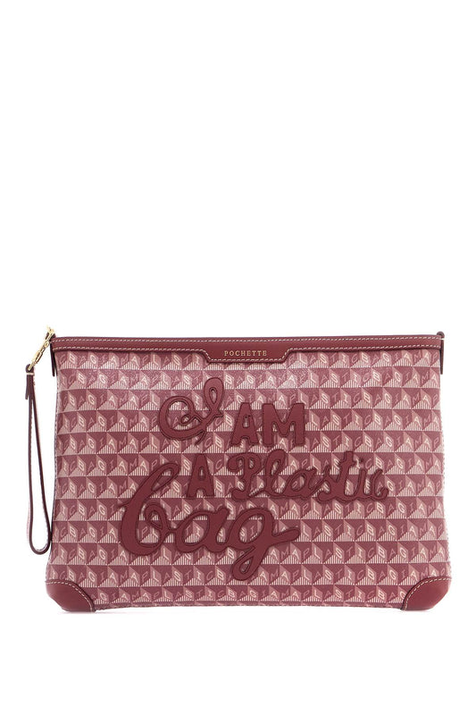 Anya Hindmarch "Clutch Bag With Plastic Bag Motif Women