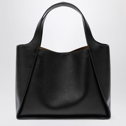 Stella Mccartney Black Medium Stella Logo Bag Women