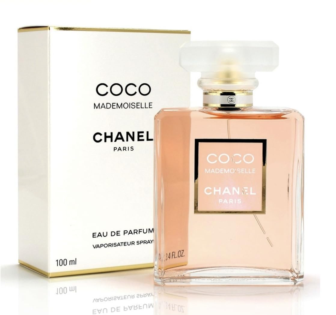 Chanel Coco Mademoiselle Eau de Parfum Spray for Women, 3.4 Fluid Ounce