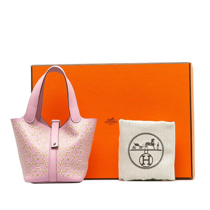 Hermes Picotin Rock Micro Lucky Daisy Handbag