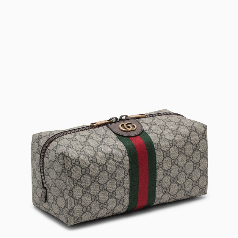 Gucci Ophidia Gg Beige Pouch Men