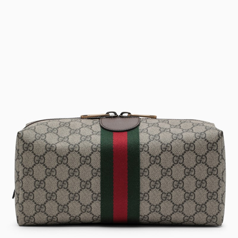 Gucci Ophidia Gg Beige Pouch Men