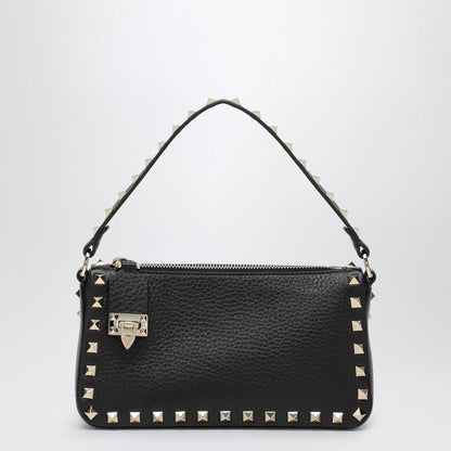 Valentino Garavani Small Black Rockstud Shoulder Bag Women