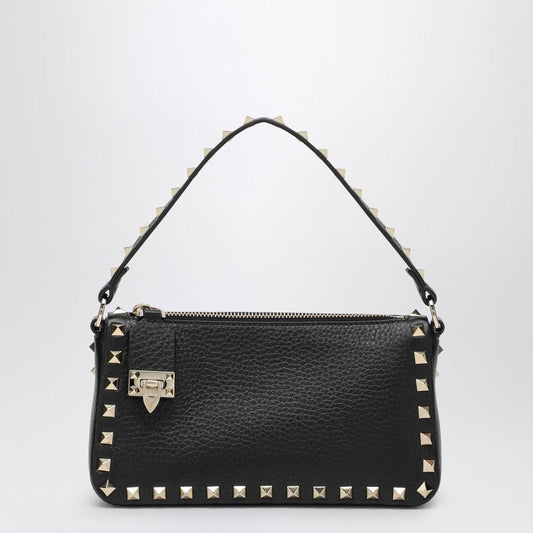 Valentino Garavani Small Black Rockstud Shoulder Bag Women