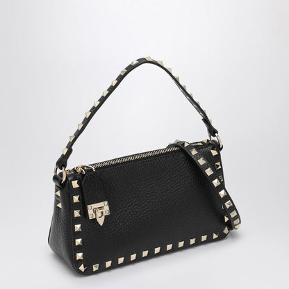 Valentino Garavani Small Black Rockstud Shoulder Bag Women