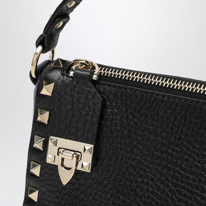 Valentino Garavani Small Black Rockstud Shoulder Bag Women