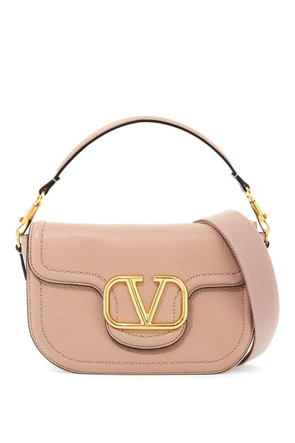 Valentino Garavani Alltime Hammered Leather Shoulder Bag Women