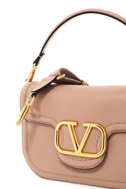 Valentino Garavani Alltime Hammered Leather Shoulder Bag Women