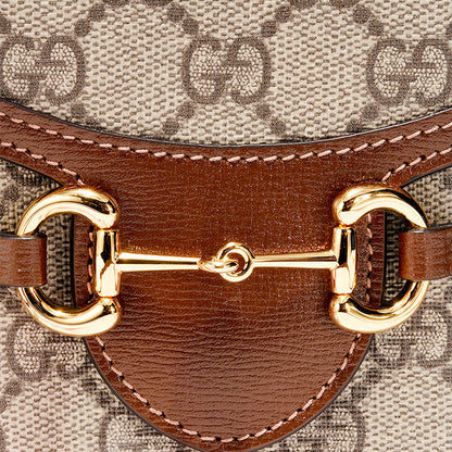 Gucci Horsebit 1955 mini bag in GG Supreme 'Brown' 625615-92TCG-8563