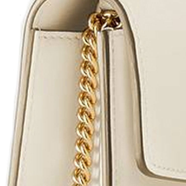 (WMNS) Gucci Sylvie Series Leather Bag Single-Shoulder Bag MIni-Size White 494646-CWLSG-8454